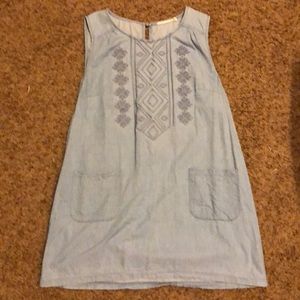 Chambray dress